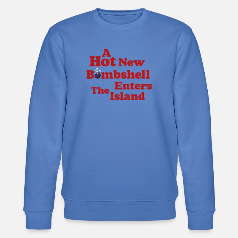 Hot New Bombshell Tee - Stanley/Stella Unisex Bio-Sweatshirt CHANGER  - Blau