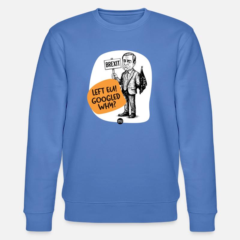 Exit-Regret-Syndrom - Stanley/Stella Unisex Bio-Sweatshirt CHANGER  - Blau