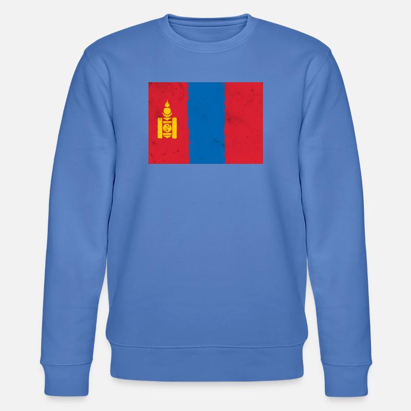 Drapeau de la Mongolie - Sweat bio CHANGER Stanley/Stella Unisexe - bleu