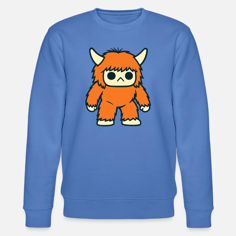 Cute Devil by toystudio 71 / FANMAN - Stanley/Stella Unisex Bio-Sweatshirt CHANGER  - Blau