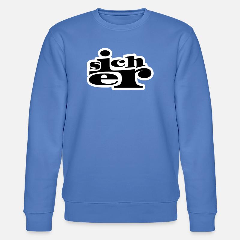 Sicher - Stanley/Stella Unisex Bio-Sweatshirt CHANGER  - Blau