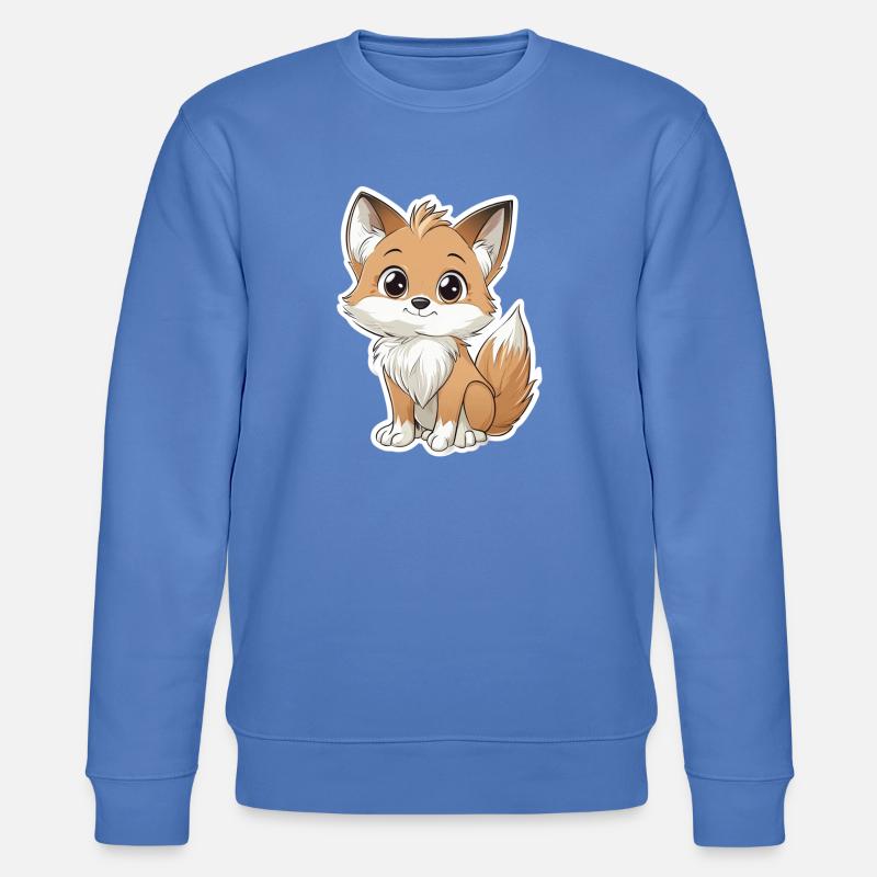 Fuchs - Stanley/Stella Unisex Bio-Sweatshirt CHANGER  - Blau