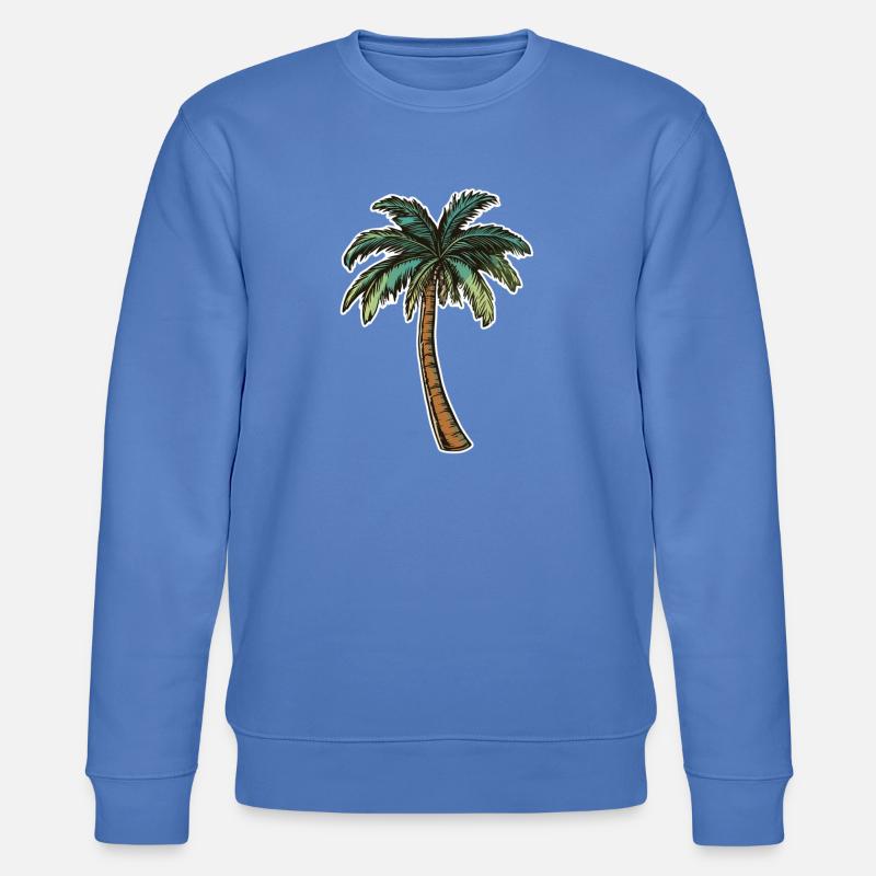 Palme - Stanley/Stella Unisex Bio-Sweatshirt CHANGER - Blau