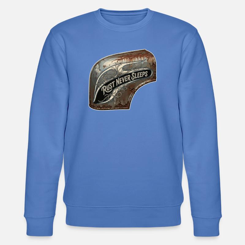 Rost nie schläft Metallkunst - Stanley/Stella Unisex Bio-Sweatshirt CHANGER - Blau