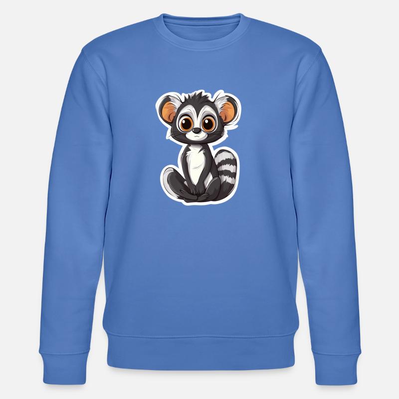 Lemur - Stanley/Stella Unisex Bio-Sweatshirt CHANGER - Blau