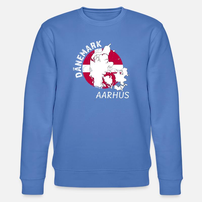 Aarhus - Stanley/Stella Unisex Bio-Sweatshirt CHANGER  - Blau
