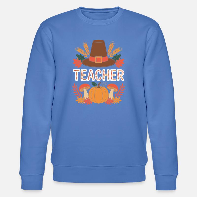 Lehrer Herbst - Stanley/Stella Unisex Bio-Sweatshirt CHANGER  - Blau