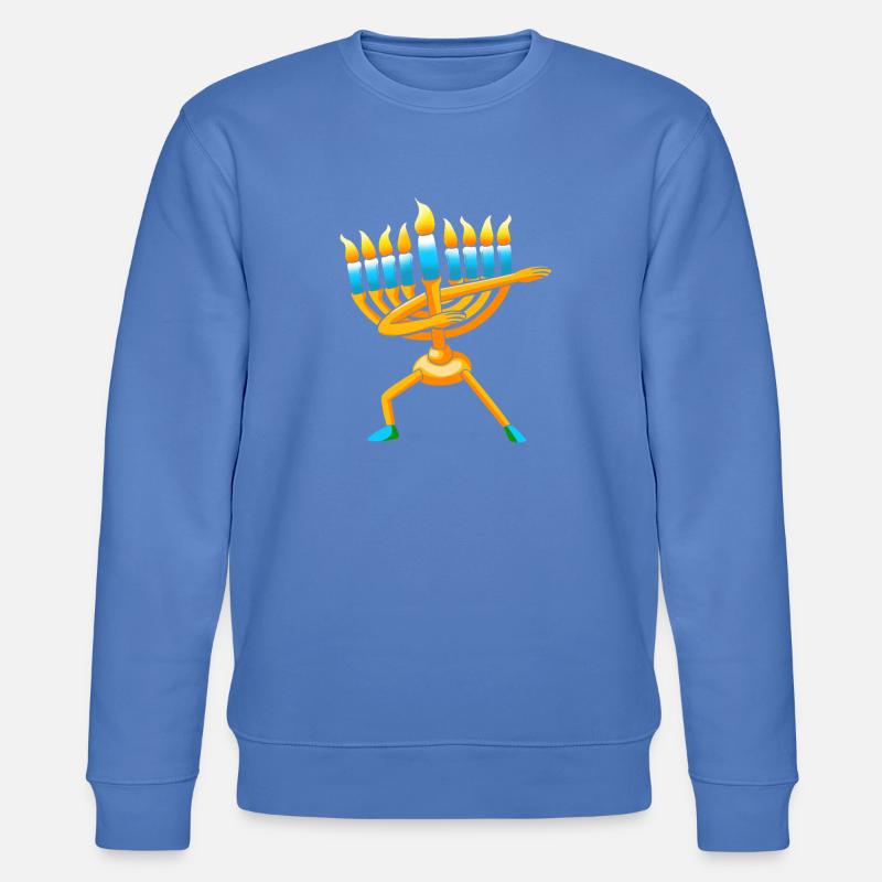 Hanoukka Hanoukka Hanoucca - Sweat bio CHANGER Stanley/Stella Unisexe - bleu