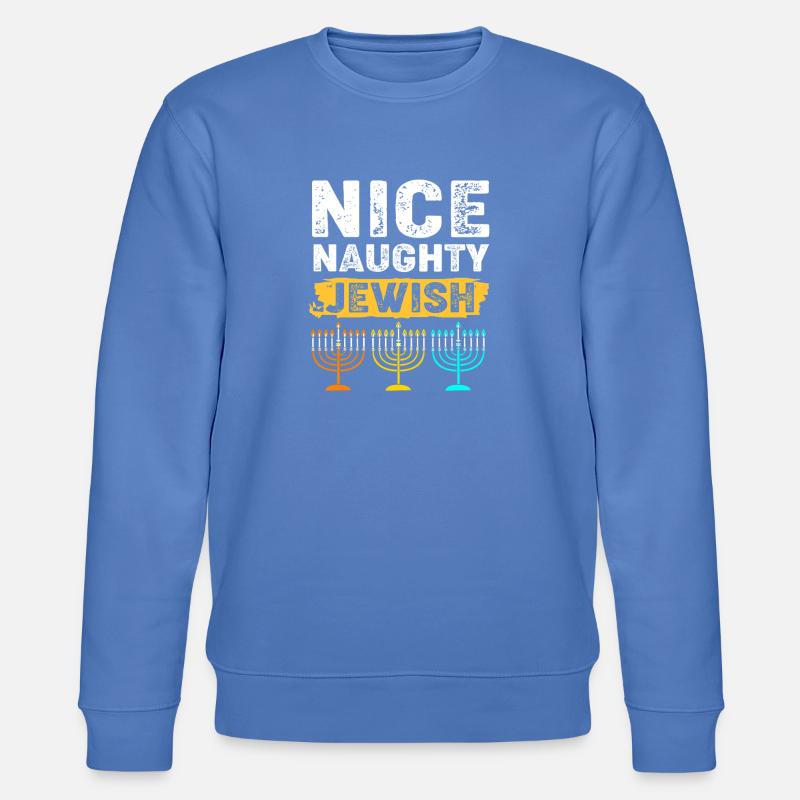 Chanukkah Hanukkah Hanukah - Stanley/Stella Unisex Bio-Sweatshirt CHANGER  - Blau