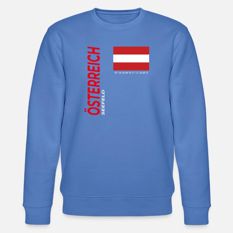 Seefeld - Sweat bio CHANGER Stanley/Stella Unisexe - bleu