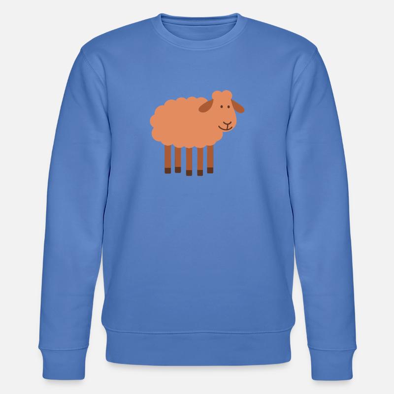 Schaf mit 5 Beinen seltene Perle - Stanley/Stella Unisex Bio-Sweatshirt CHANGER - Blau