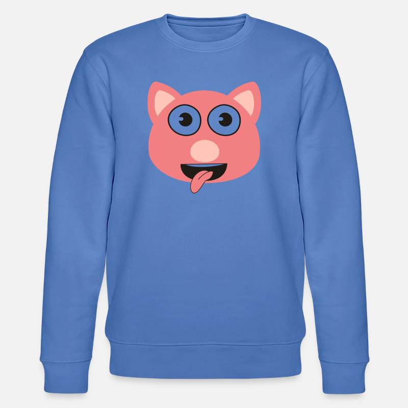 Schwein - Stanley/Stella Unisex Bio-Sweatshirt CHANGER  - Blau