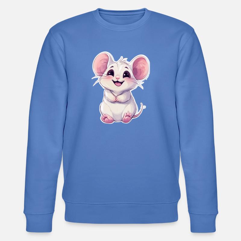 Maus - Stanley/Stella Unisex Bio-Sweatshirt CHANGER  - Blau