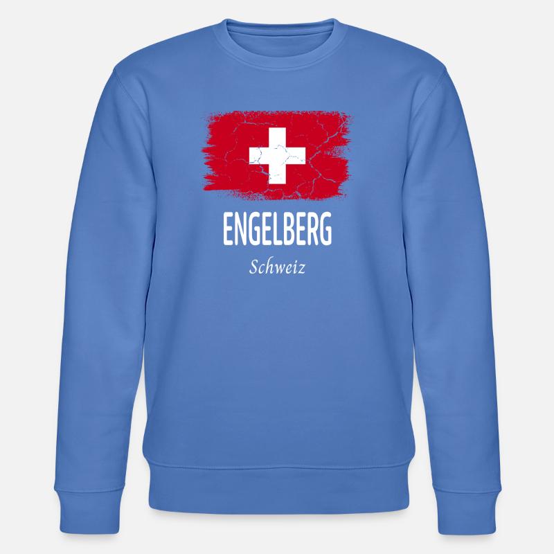 Engelberg - Stanley/Stella Unisex Bio-Sweatshirt CHANGER - Blau