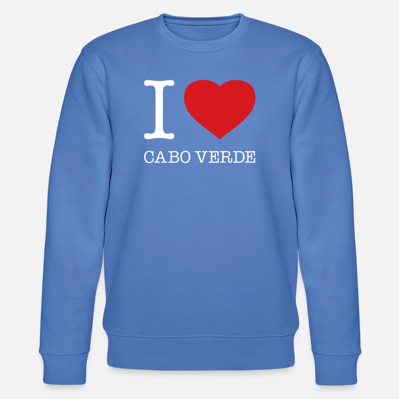 J’adore le Cap-Vert - Sweat bio CHANGER Stanley/Stella Unisexe - bleu
