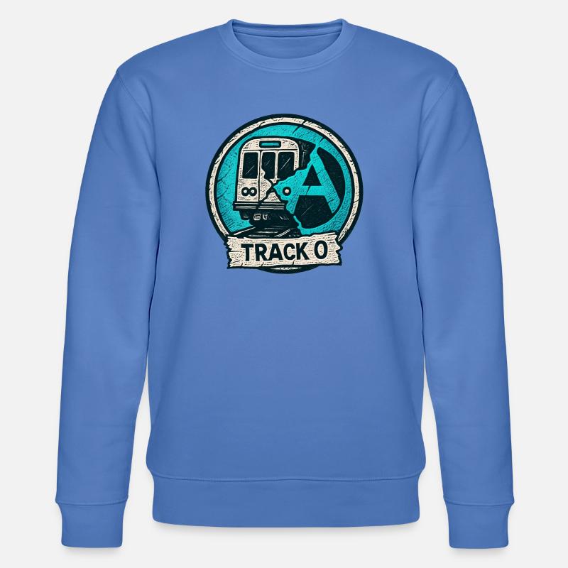 Track O Underground - Stanley/Stella Unisex Bio-Sweatshirt CHANGER  - Blau
