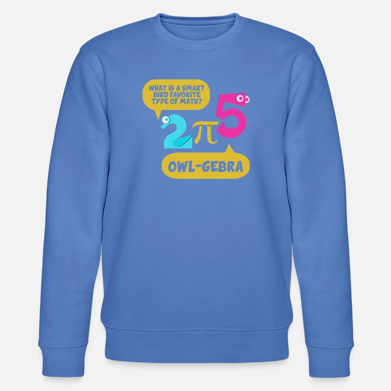 Math Math Math Teacher Mathematician - Stanley/Stella CHANGER Unisex Organic Sweatshirt - bright blue
