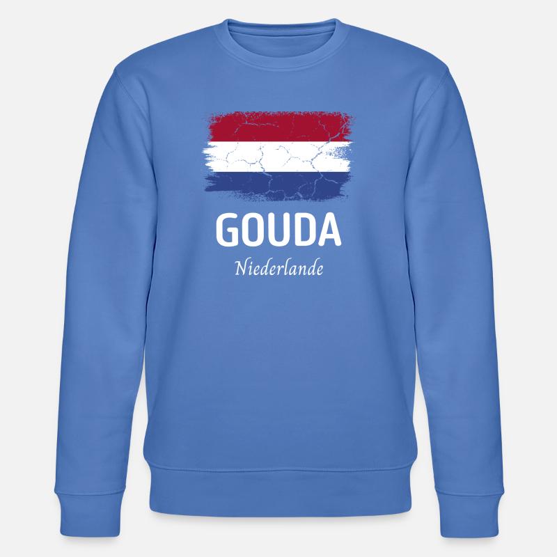 Gouda - Sweat bio CHANGER Stanley/Stella Unisexe - bleu