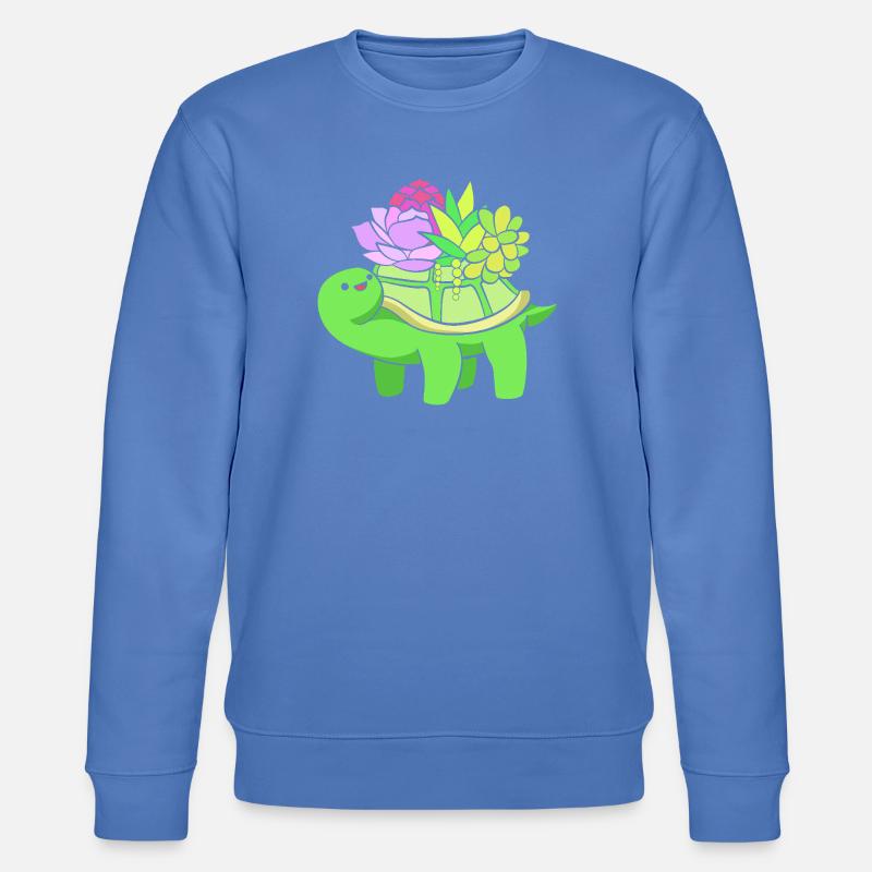 Plante Cactus Cactus - Sweat bio CHANGER Stanley/Stella Unisexe - bleu