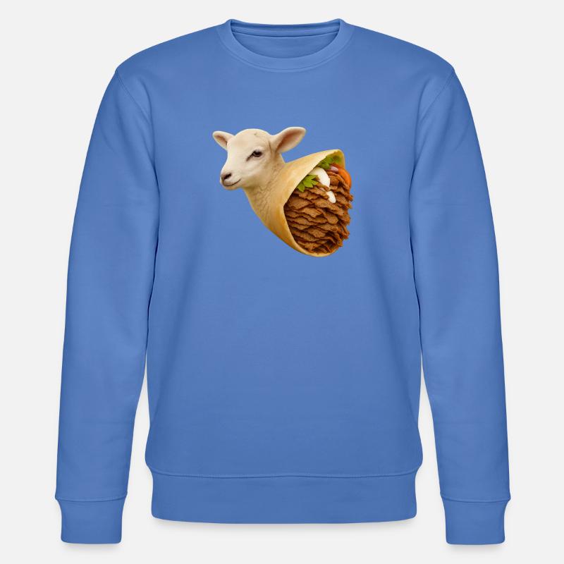Lamm-Döner | Reduzierter Fleischkonsum - Stanley/Stella Unisex Bio-Sweatshirt CHANGER - Blau
