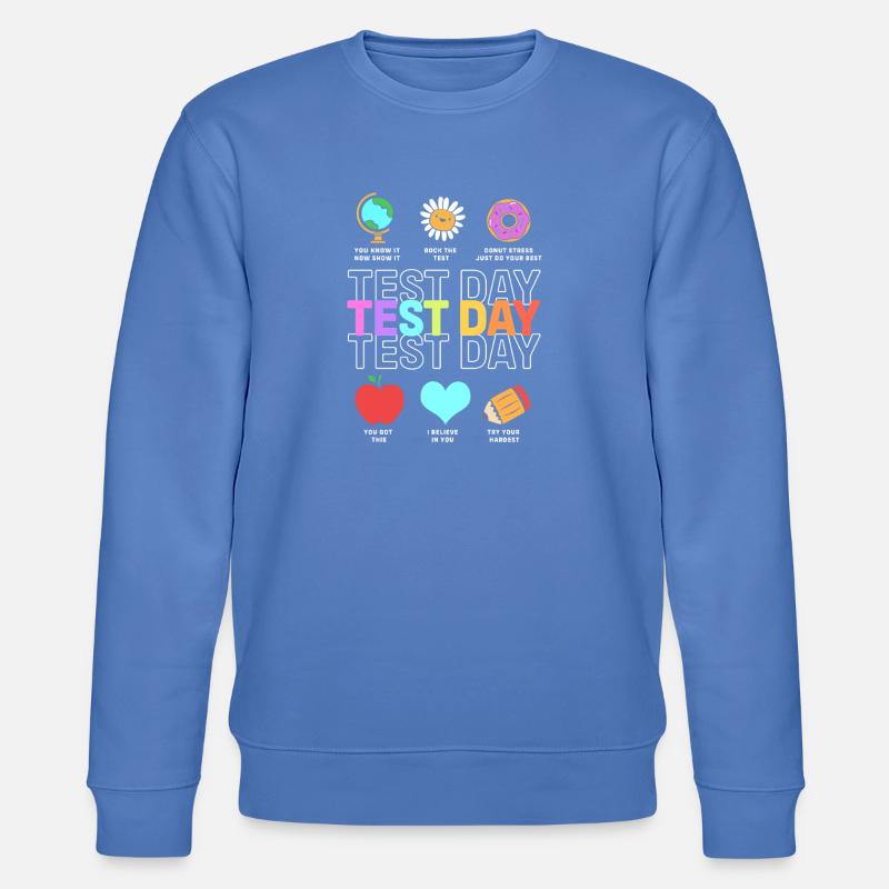 Lehrer Prüfung - Stanley/Stella Unisex Bio-Sweatshirt CHANGER  - Blau