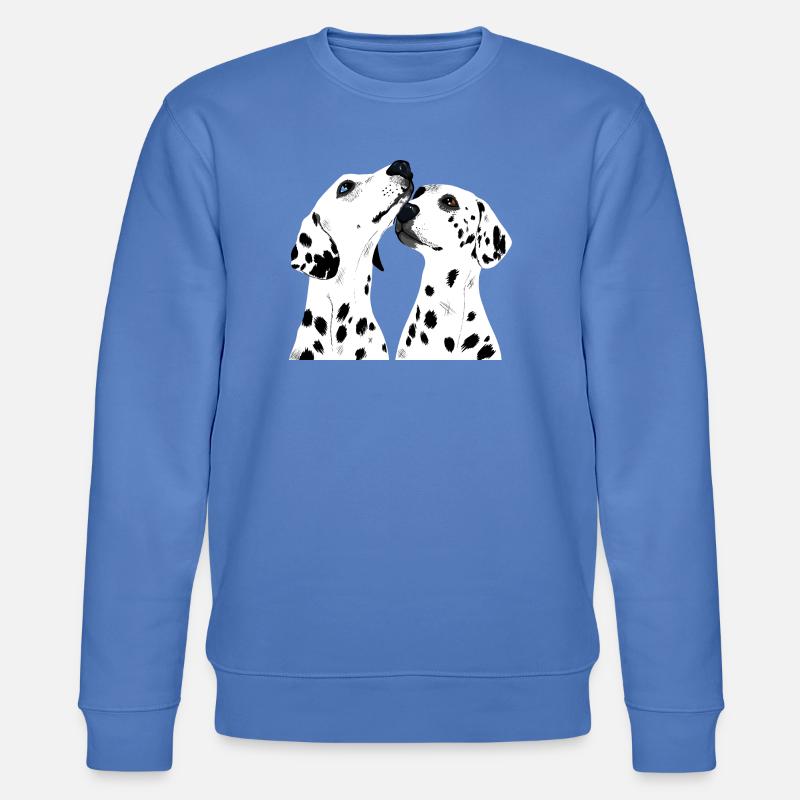 Zwei Dalmatiner - Stanley/Stella Unisex Bio-Sweatshirt CHANGER  - Blau