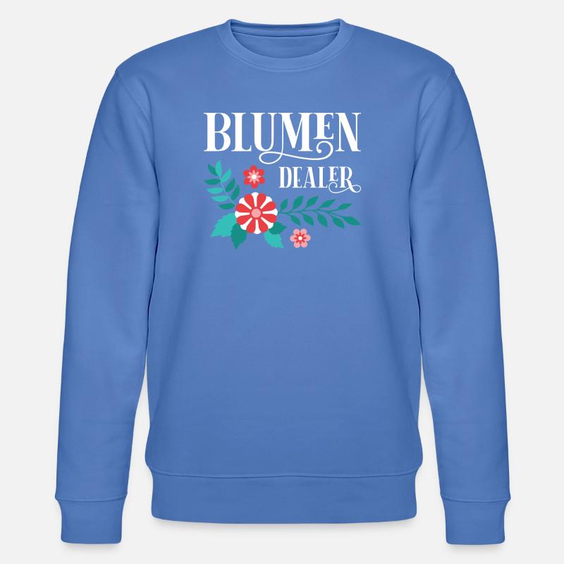 Gärtner Spruch Gärtnerei Hobbygärtner Kleingärtner - Stanley/Stella Unisex Bio-Sweatshirt CHANGER - Blau