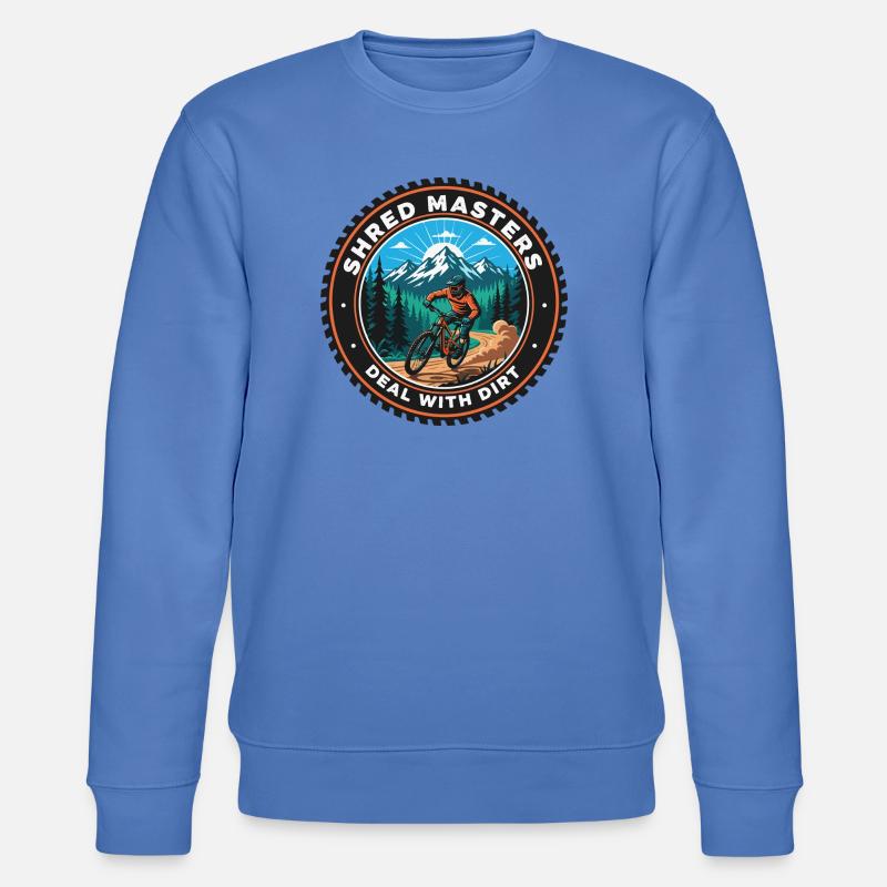 Shred Masters Mountain Ride VTT - Sweat bio CHANGER Stanley/Stella Unisexe - bleu