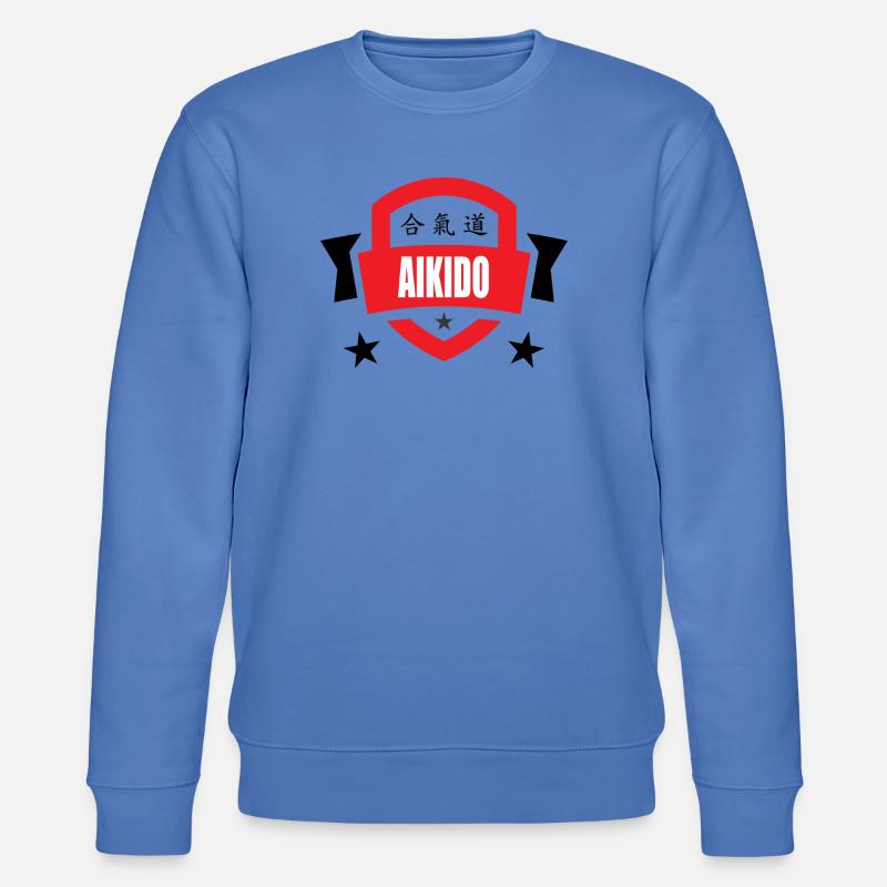 Aikido – Kampfsport – Aikido - Stanley/Stella Unisex Bio-Sweatshirt CHANGER  - Blau