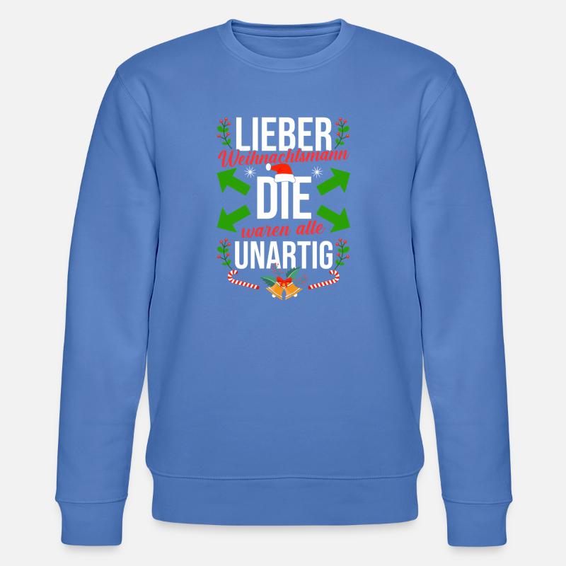 Bogenschütze Bogensport Bogenschießen - Stanley/Stella Unisex Bio-Sweatshirt CHANGER - Blau