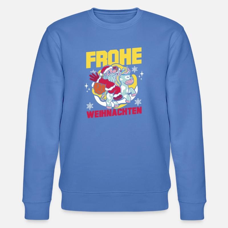 Bogenschütze Bogensport Bogenschießen - Stanley/Stella Unisex Bio-Sweatshirt CHANGER  - Blau