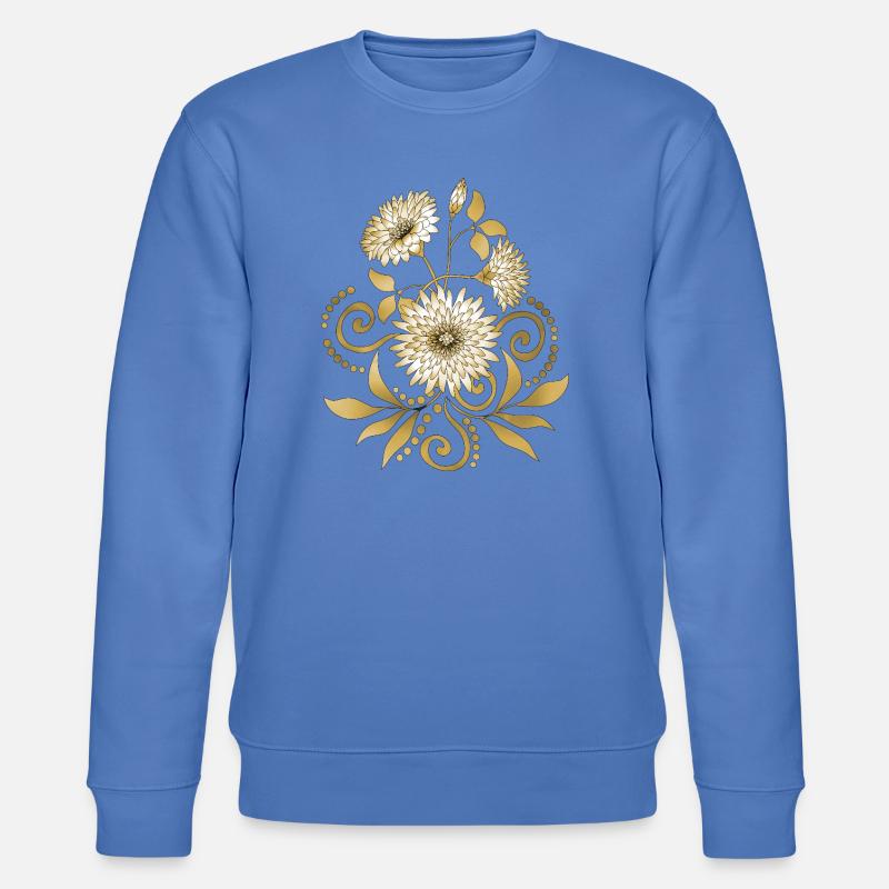 Fleur - Sweat bio CHANGER Stanley/Stella Unisexe - bleu