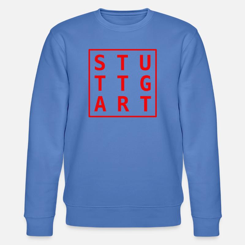 Stuttgart Tasche Souvenir Geschenk - Stanley/Stella Unisex Bio-Sweatshirt CHANGER  - Blau