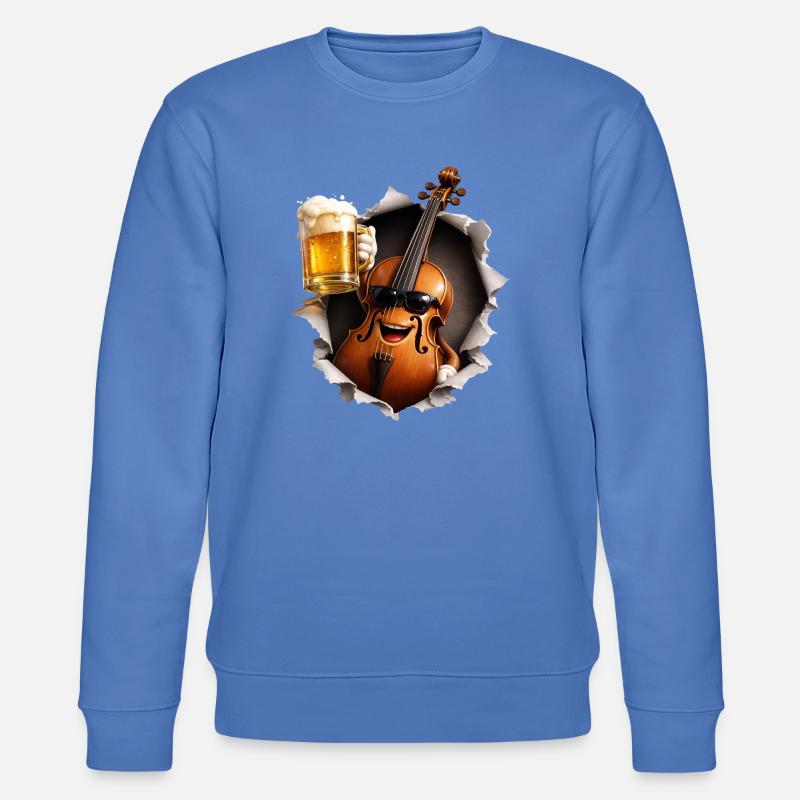Cello Bier - Stanley/Stella Unisex Bio-Sweatshirt CHANGER  - Blau
