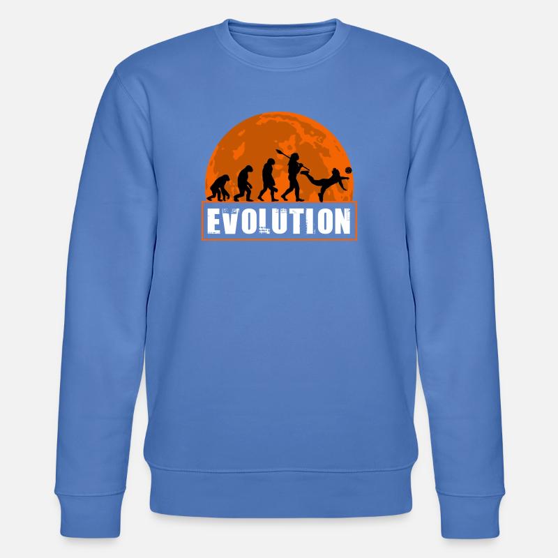 Évolution du volley-ball Joueuse Athlète - Sweat bio CHANGER Stanley/Stella Unisexe - bleu