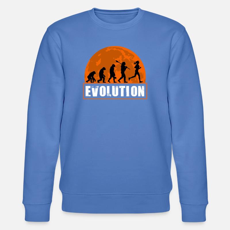 Running Evolution Running Girl Marathon Runner - Sweat bio CHANGER Stanley/Stella Unisexe - bleu