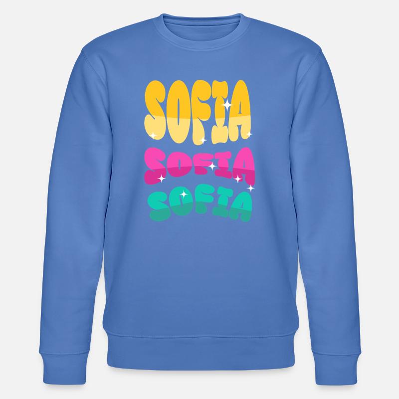 Nom de Sofia - Sweat bio CHANGER Stanley/Stella Unisexe - bleu