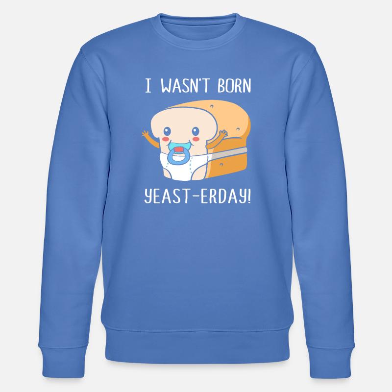 Baker Baker Baking - Stanley/Stella CHANGER Unisex Organic Sweatshirt - bright blue