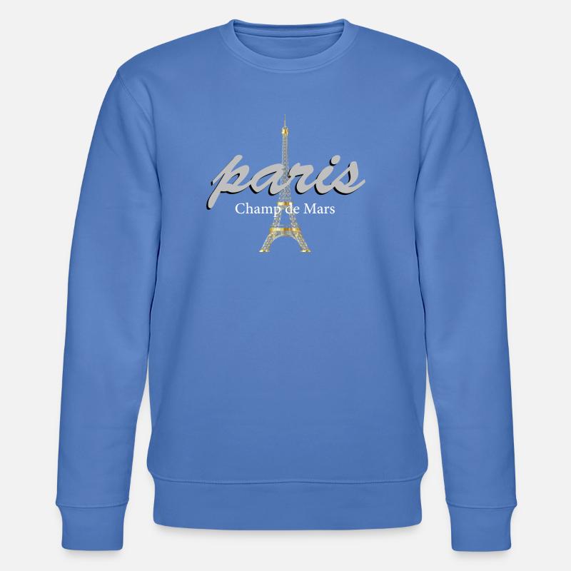 Paris - Stanley/Stella Unisex Bio-Sweatshirt CHANGER  - Blau