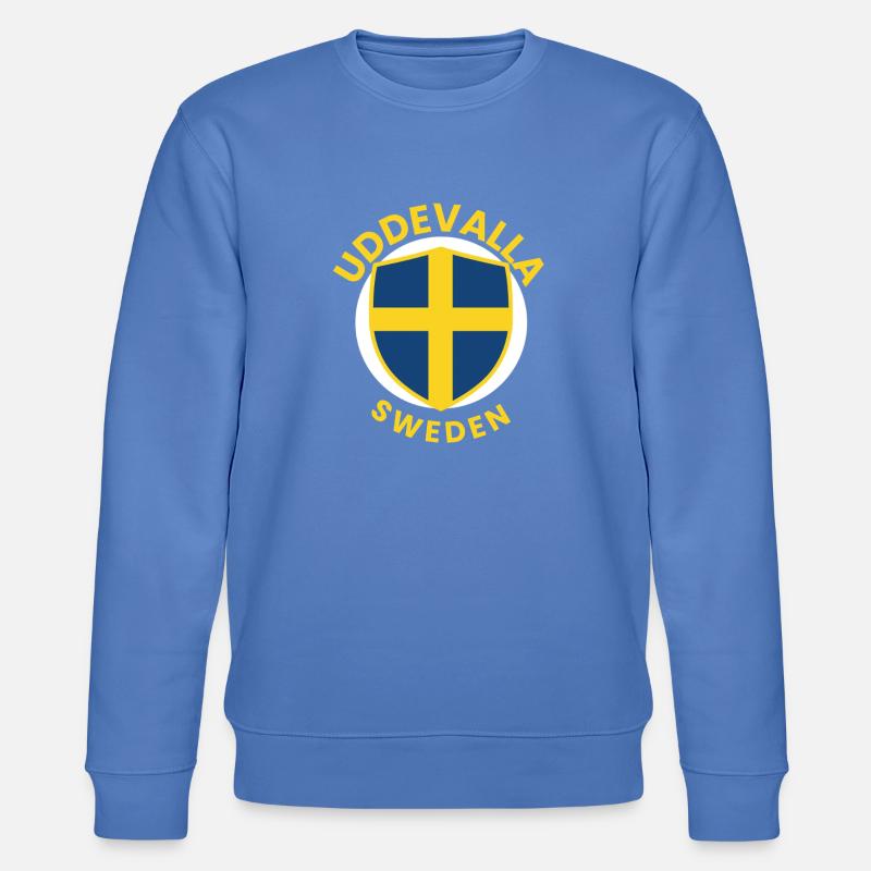 Conception du bouclier Uddevalla Suède - Sweat bio CHANGER Stanley/Stella Unisexe - bleu