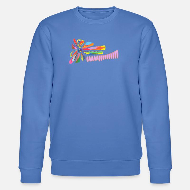 Sei schwul, sei laut - Stanley/Stella Unisex Bio-Sweatshirt CHANGER  - Blau