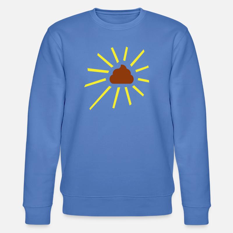 Kacke scheint - Stanley/Stella Unisex Bio-Sweatshirt CHANGER  - Blau