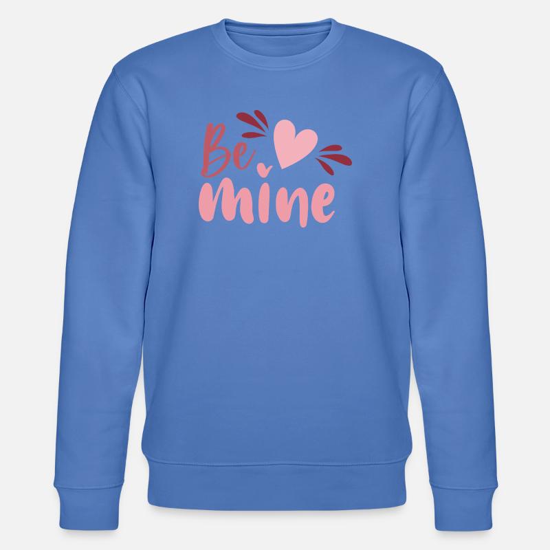 Be Mine Heart Script - Sweat bio CHANGER Stanley/Stella Unisexe - bleu