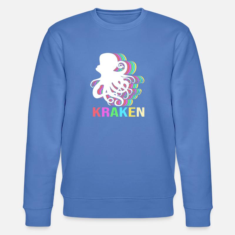 Pieuvre Pieuvre Pieuvre Pieuvre Pieuvre - Sweat bio CHANGER Stanley/Stella Unisexe - bleu