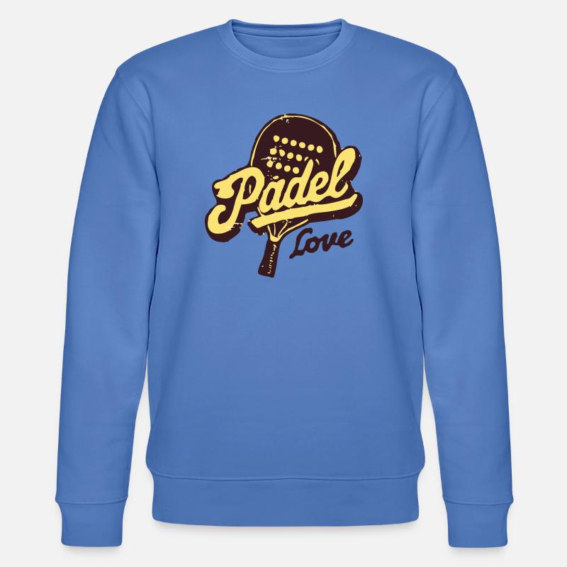 Paddle Love Retro - Stanley/Stella Unisex Bio-Sweatshirt CHANGER  - Blau