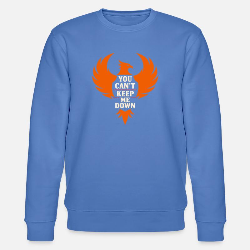 Heilungsreise Zur Transformation Innerer Stärke - Stanley/Stella Unisex Bio-Sweatshirt CHANGER - Blau