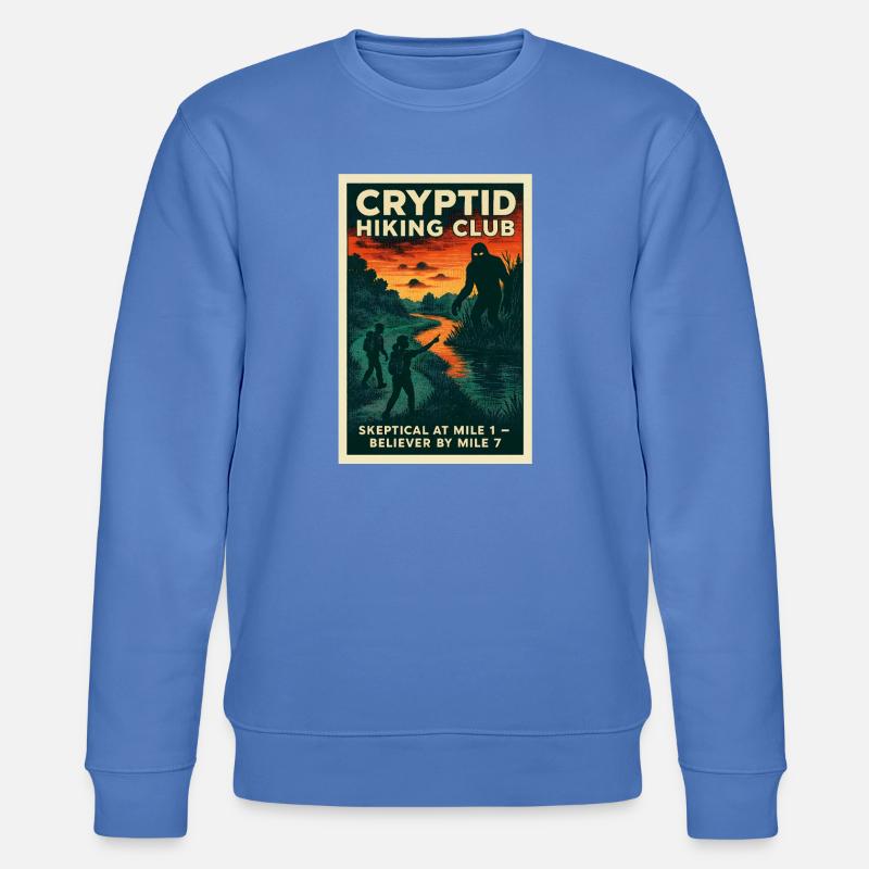 De sceptique à croyant | Wanderhum - Sweat bio CHANGER Stanley/Stella Unisexe - bleu