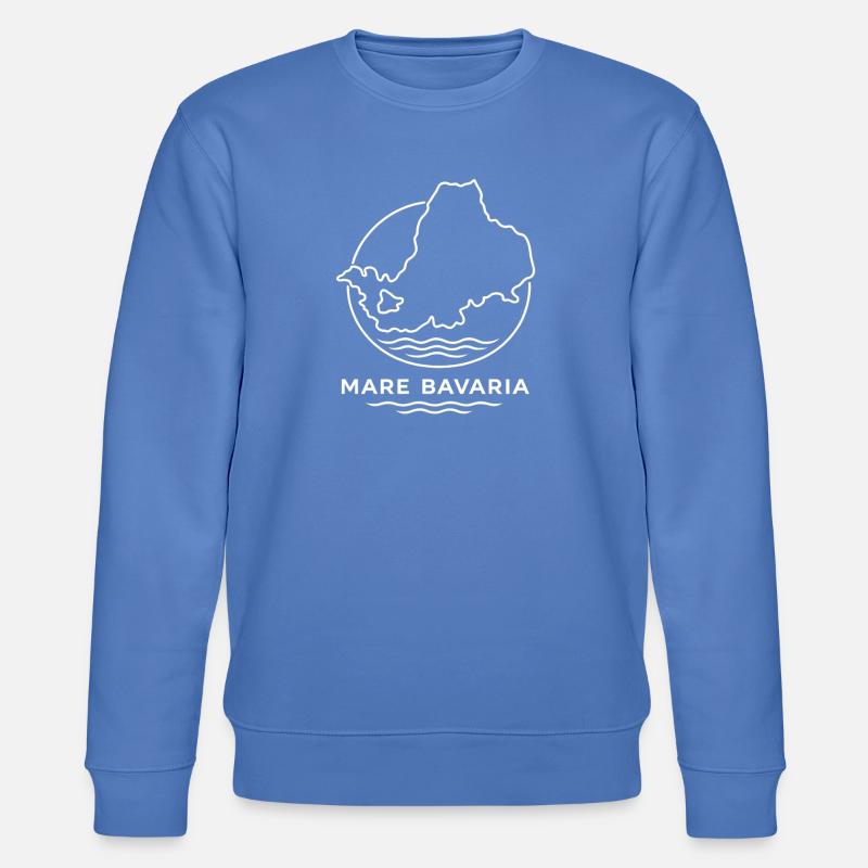 Mer de Bavière - Mare Bavière - Sweat bio CHANGER Stanley/Stella Unisexe - bleu