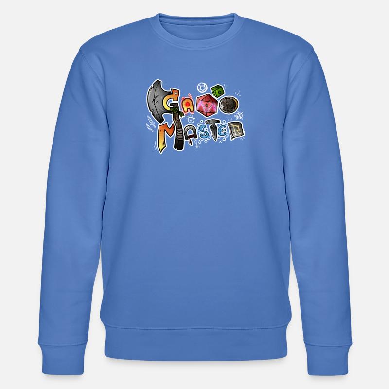 Game Master - Stanley/Stella Unisex Bio-Sweatshirt CHANGER  - Blau
