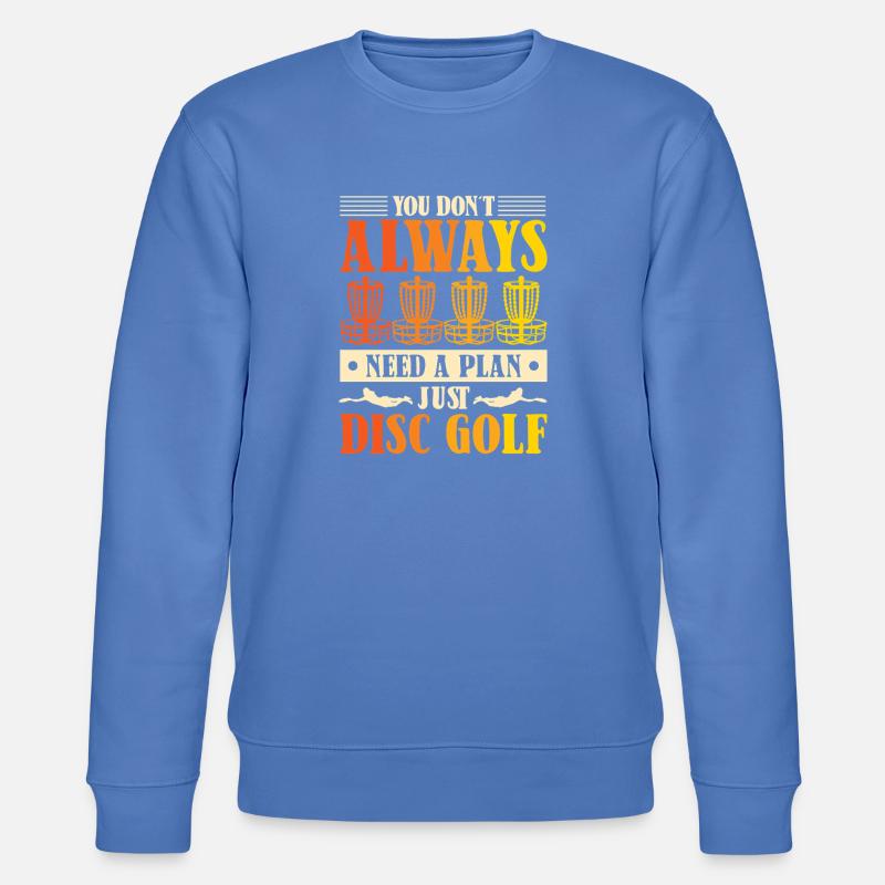 Cadeaux de disc golf Disc Golf - Sweat bio CHANGER Stanley/Stella Unisexe - bleu
